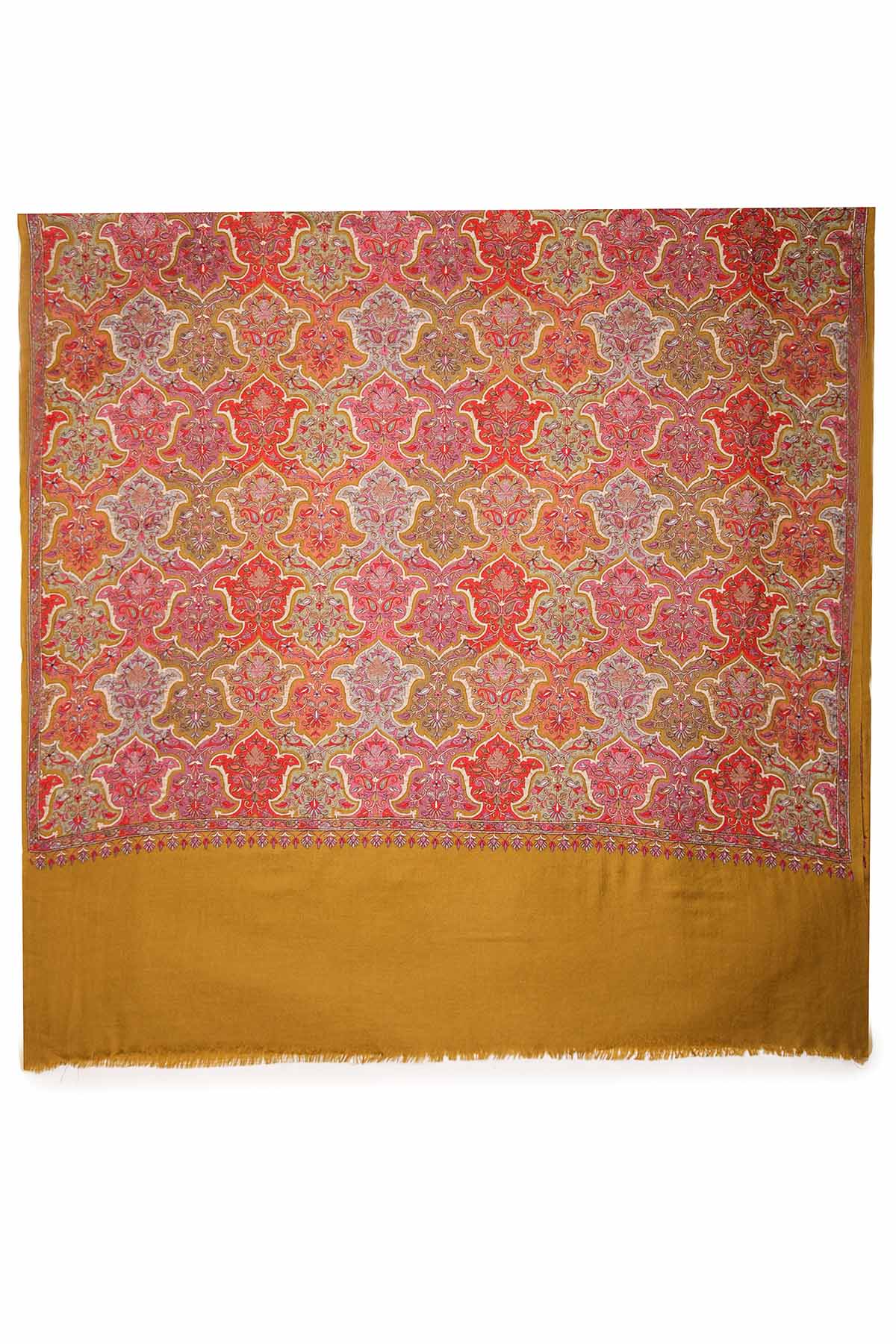 Cashmere Royal Lattice | Amber