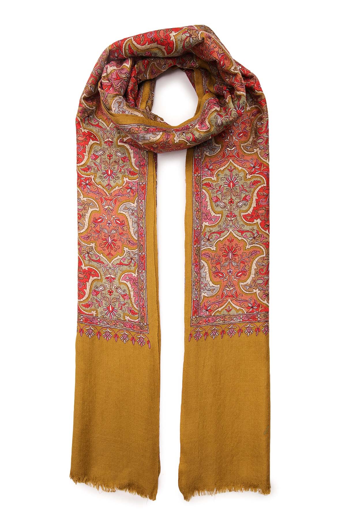 Cashmere Royal Lattice | Amber