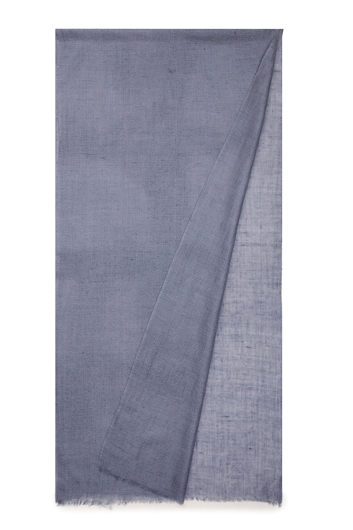 Handwoven Cashmere Muffler | Slate