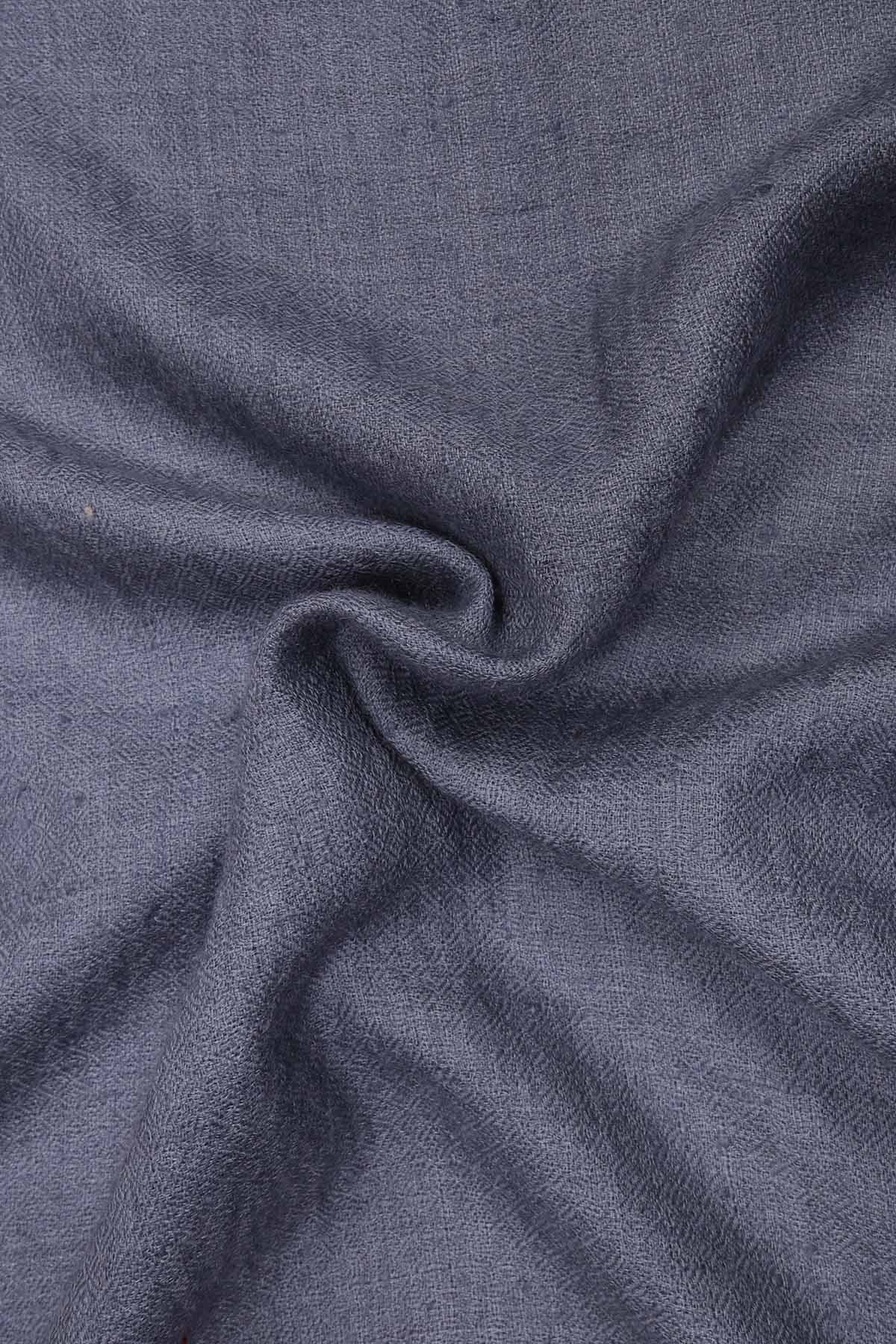 Handwoven Cashmere Muffler | Slate