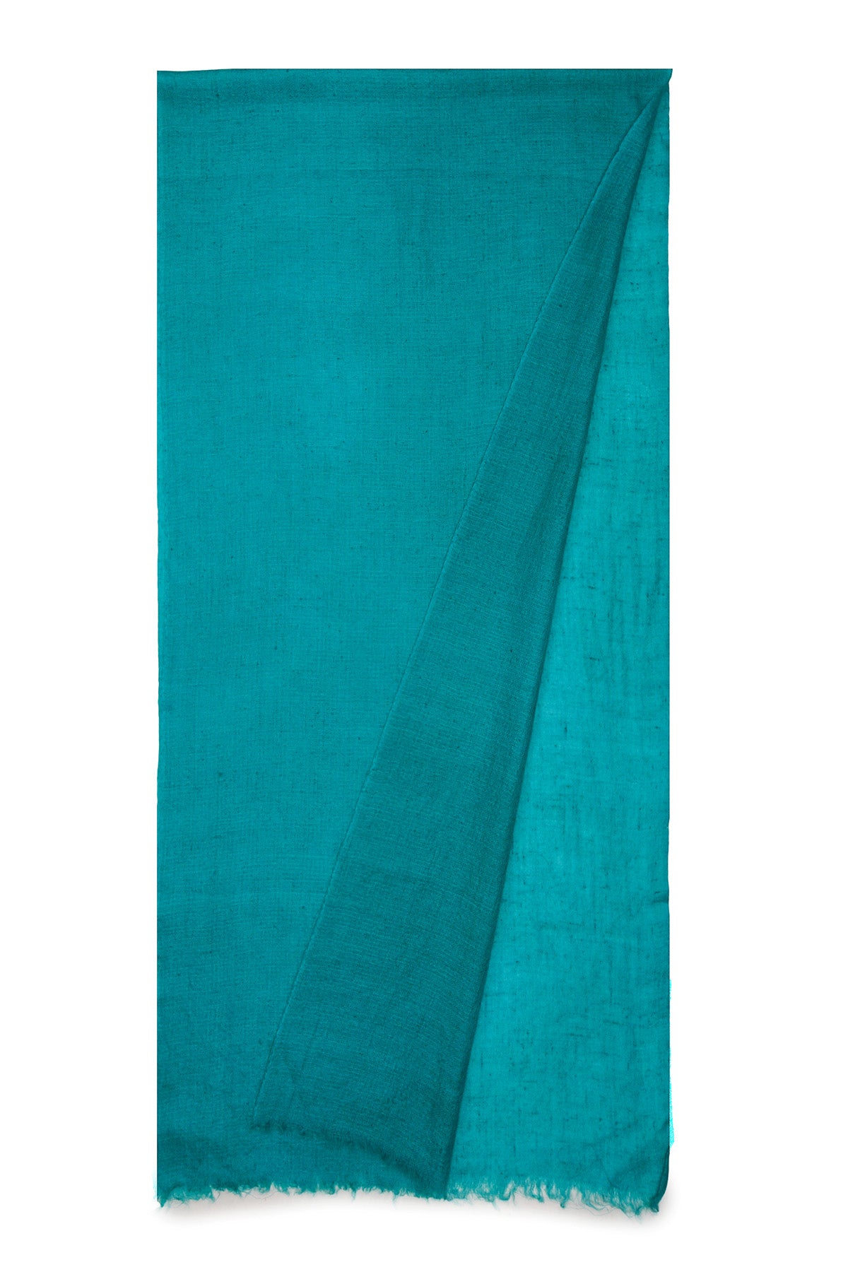 Handwoven Cashmere Muffler | Teal