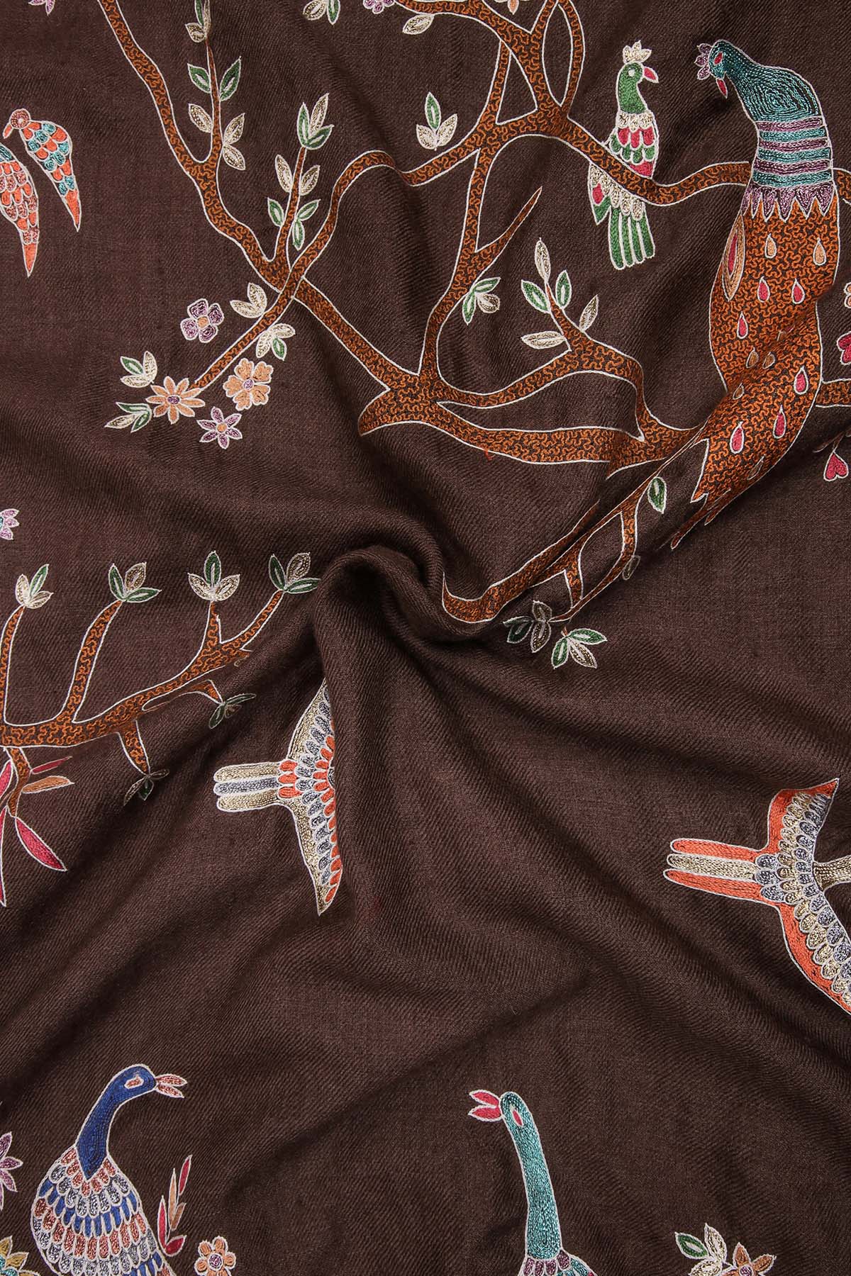 Cashmere Birds of Paradise | Chocolate