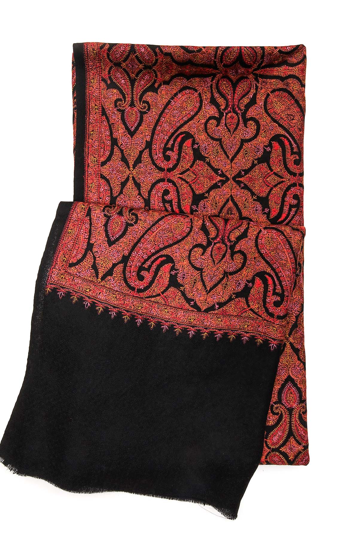 Cashmere Pasiley Lattice | Maroon
