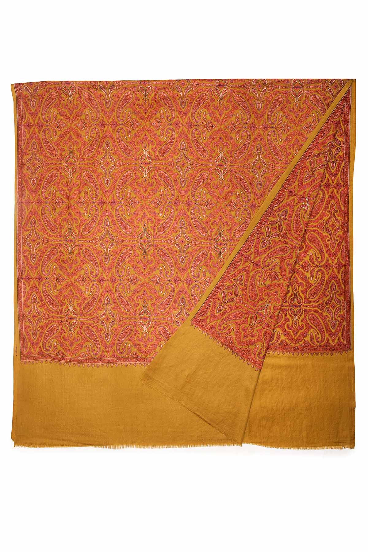Cashmere Pasiley Lattice | Amber
