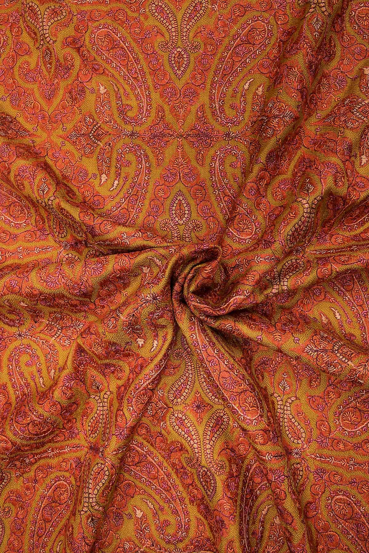 Cashmere Pasiley Lattice | Amber