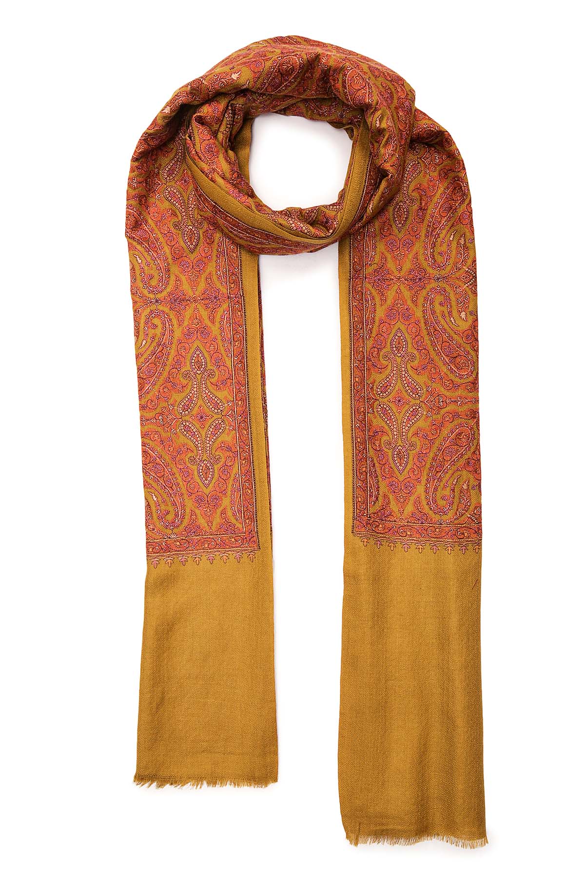 Cashmere Pasiley Lattice | Amber