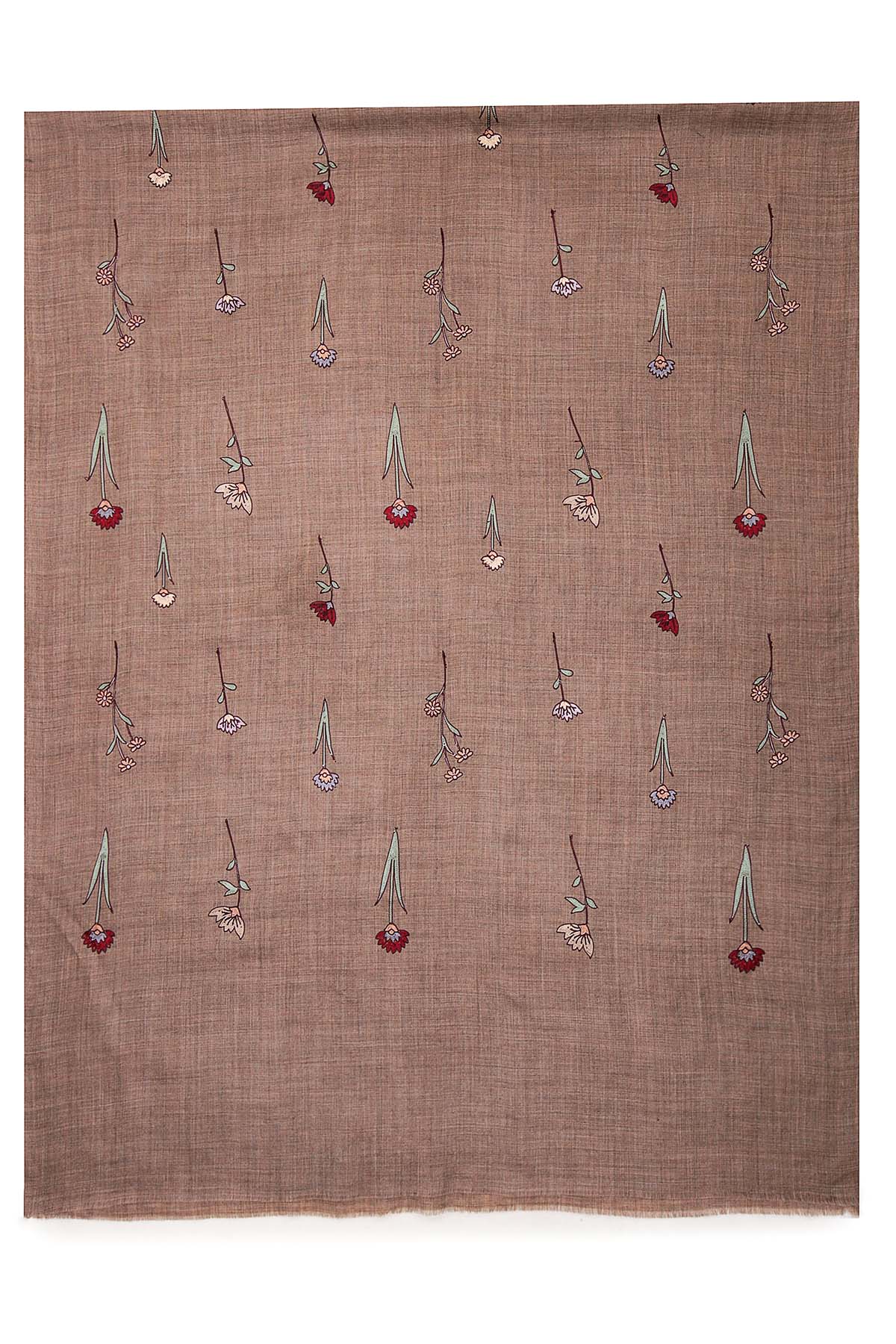 Cashmere Floral Cascade | Rosy-Tan