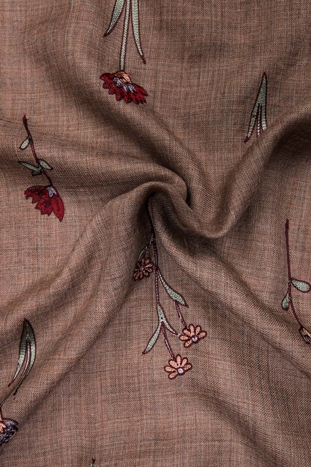 Cashmere Floral Cascade | Rosy-Tan