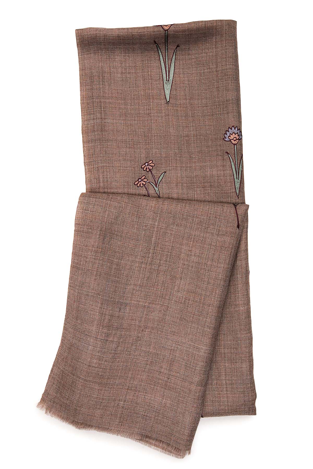 Cashmere Floral Cascade | Rosy-Tan
