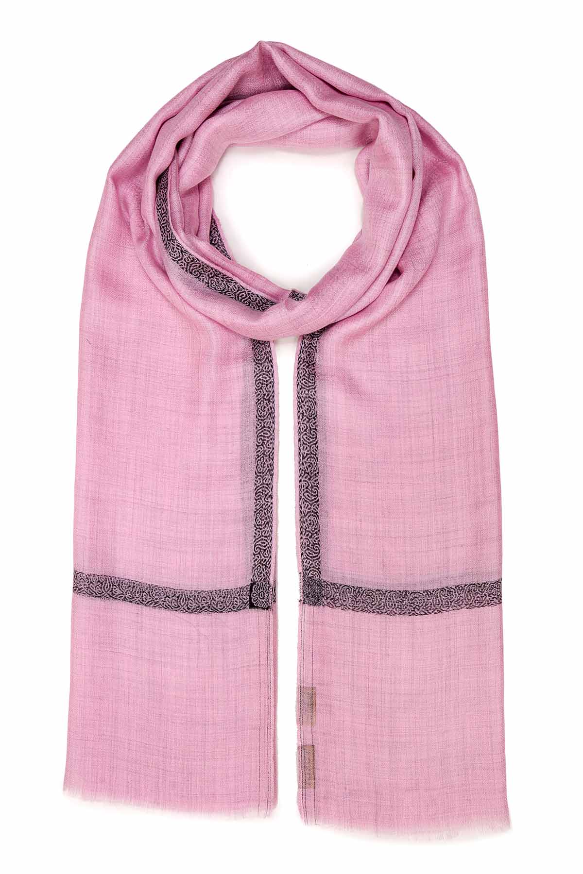 Pashmina Birds Eye - Trimline | Mauve-Pink