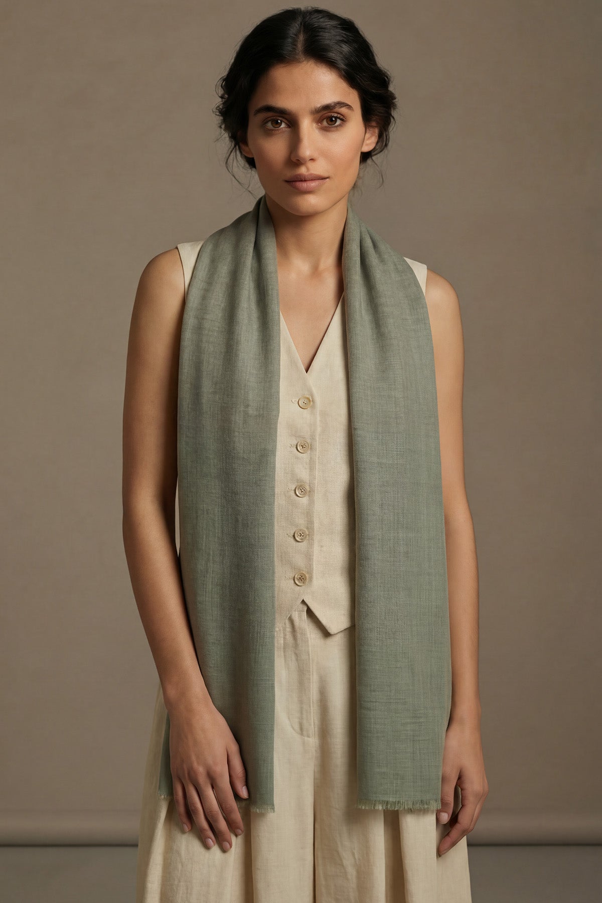 Signature Baby Cashmere | Sage Olive