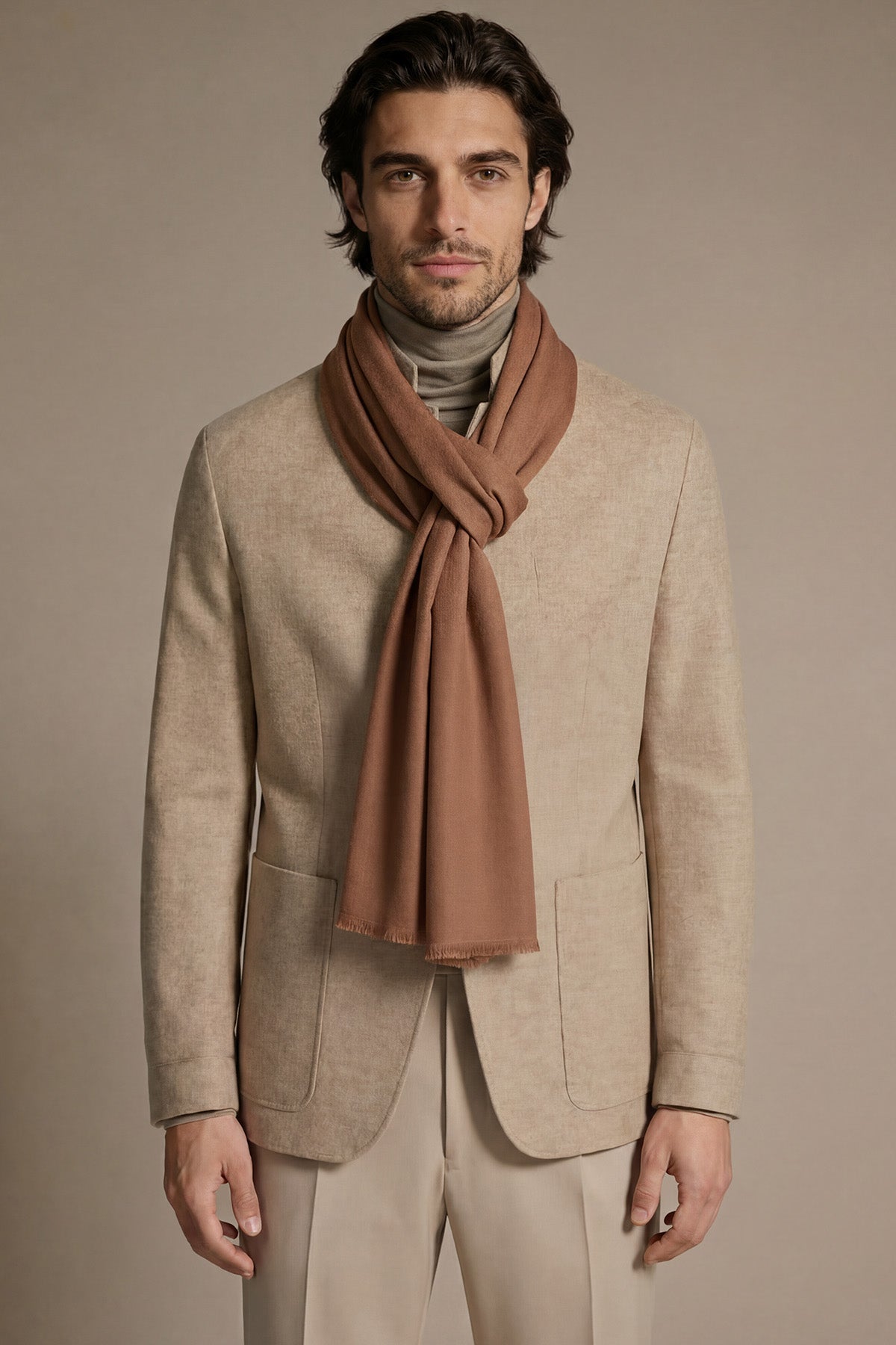 Signature Baby Cashmere | Camel-Rose