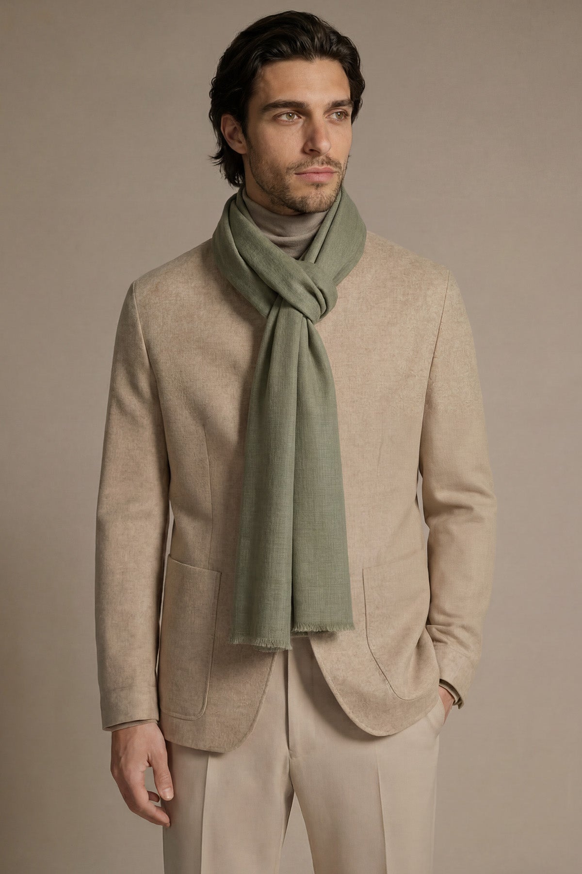 Signature Baby Cashmere | Sage Olive